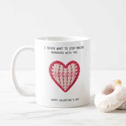 I never want to stop making memories with you kaffeetasse (Mit Donut)