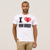 ♥ I New-Jersey T - Shirt - Männer (Vorne ganz)