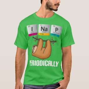 I Nickerchen Regelmäßig lustige Wissenschaft T-Shirt