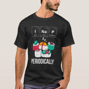 I Nickerchen Regelmäßig U2013 Chopsticks Sushi Foo T-Shirt