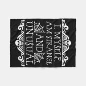 I niedlich Ghost Fleecedecke (Vorderseite (Horizontal))