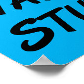 I No Hablo Stupid Funny Poster Sign (Ecke)