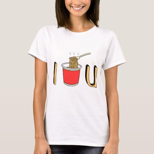 I Noodle You Funny Gift T-Shirt (Vorderseite)