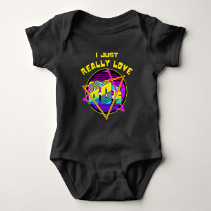 I NUR WIRKLICH LIEBE 80er Baby Strampler