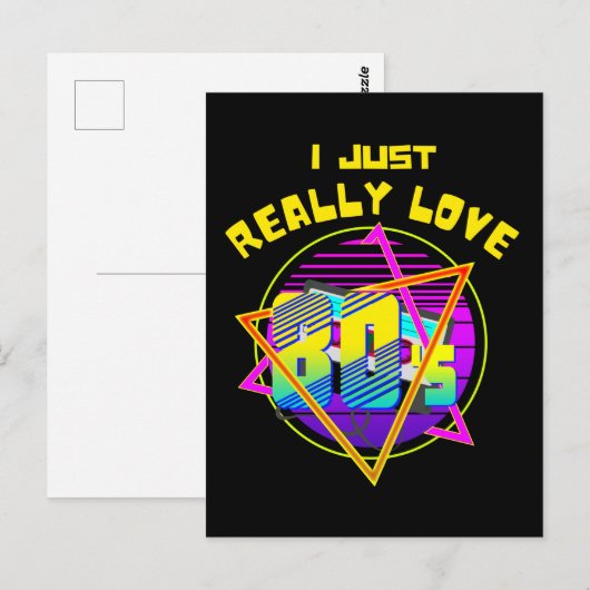 I NUR WIRKLICH LIEBE 80er Postkarte (Vorne/Hinten)