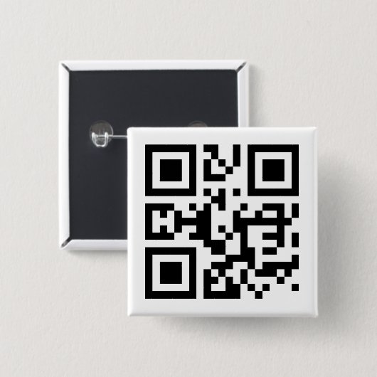 I ❤ NY — QR-Code Button (Vorne & Hinten)