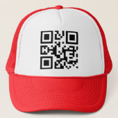 I ❤ NY — QR-Code Truckerkappe (Vorderseite)