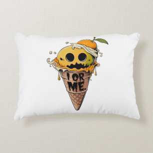 I ODER ME, niedlicher Eis Dekokissen