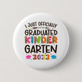 I Offizieller Kindergarten Abschluss 202 Button (Vorderseite)