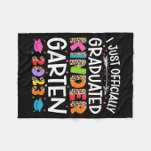 I Offizieller Kindergarten Abschluss 202 Fleecedecke (Vorderseite (Horizontal))