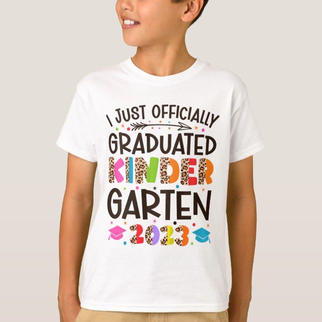 I Offizieller Kindergarten Abschluss 202 T-Shirt (Vorderseite)
