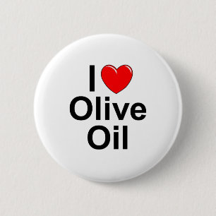 I Olivenöl der Liebe-(Herz) Button