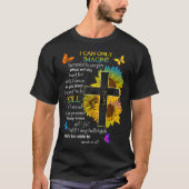 I Only Can Stell Faith Christian Faith Jesus God T-Shirt (Vorderseite)