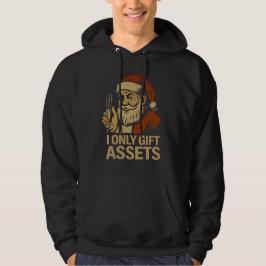 I Only Gift Assets™ Crypto Blockchain Weihnachtsma Hoodie