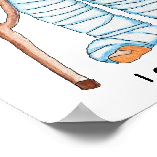 I Only Stubbed My Toe! Poster (Ecke)