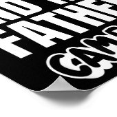 I Opened My Mouth And My Father Came Out Funny Hum Poster (Ecke)