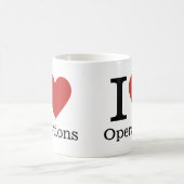 I ❤️ Operationen der Liebe - TASSE der Hauptabteil (Mittel)