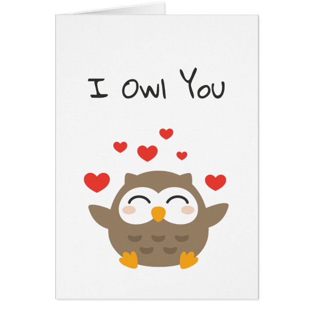 I Owl You Illustration (Vorne)