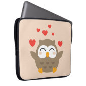 I Owl You Illustration Laptopschutzhülle (Vorne Rechts)