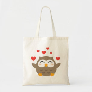 I Owl You Illustration Tragetasche