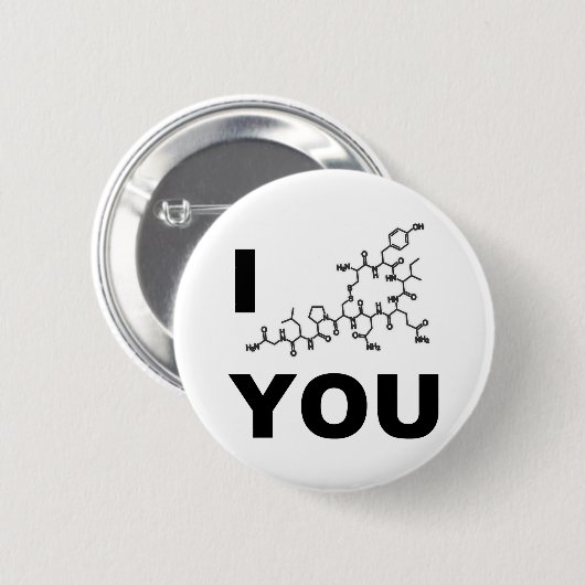 I (Oxytocin), das Sie knöpfen Button (Vorne & Hinten)
