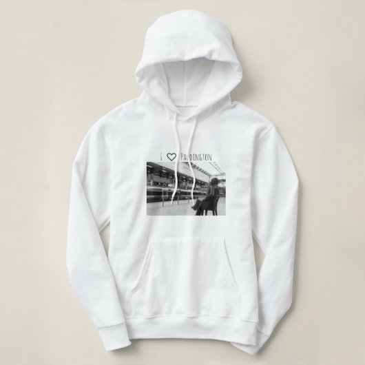 I ♡ PADDINGTON HOODIE (Design vorne)