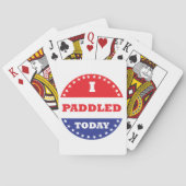 I Paddled Today Spielkarten (Rückseite)