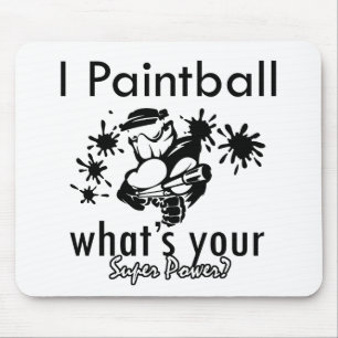 I Paintball, was Ihr SuperPower ist Mousepad