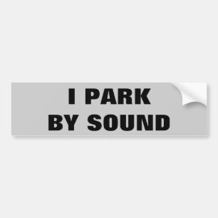 I Park by Sound Autoaufkleber