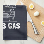 I Pass Gas Öko Electric Car Gag Geschirrtuch (Viertel Falte)