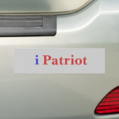 I, Patriot Autoaufkleber (Auf Auto)