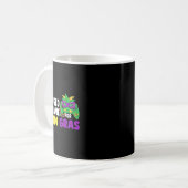 I Paused My Game For Mardi Gras Video Game Control Kaffeetasse (Vorderseite Links)