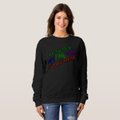 I Paused My Game To Be Here Cute All Day Gamer Sweatshirt (Vorne ganz)