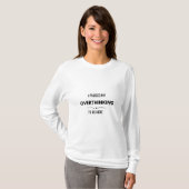 I Paused My Overthinking To Be Here Shirt | Mental (Vorne ganz)