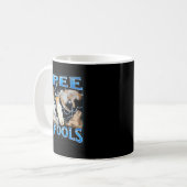I Pee In Ols Funny Offensive Cat Meme Bootleg Grap Kaffeetasse (Vorderseite Links)
