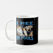I Pee In Ols Funny Offensive Cat Meme Bootleg Grap Kaffeetasse (Links)