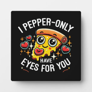 I Pepper-only Have Eyes for You - Niedlich Valenti Fotoplatte
