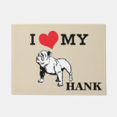 I personifizieren Liebe meine englische Fußmatte (Vorderseite)