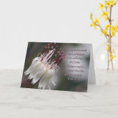 I Peter 4:13 Inspirationsblume Karte (Gelbe Blume)