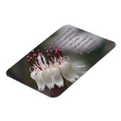 I Peter 4:13 Inspirationsblume Magnet (Linke Seite)