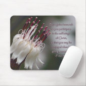 I Peter 4:13 Inspirationsblume Mousepad (Mit Mouse)