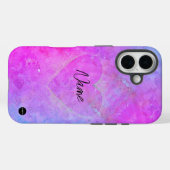 I phone Case Heart Mixed Violet Colors HAMbWG (Rückseite (Horizontal))