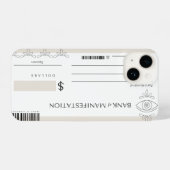 I Phone Case "Manifestation Karo" iPhone Hülle (Rückseite (Horizontal))