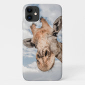 I Phone Case mit Giraffe Face (Rückseite)