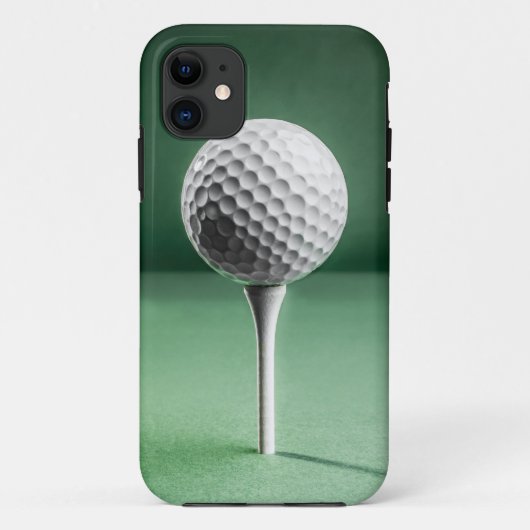 I Phone case mit Golf Ball (Rückseite)