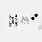 I Phone Case "Positive Mind Vibes Life" iPhone Hülle (Rückseite (Horizontal))