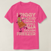 I Piggyback from a Pizza Dough Freezer Dabbing C T-Shirt (Design vorne)