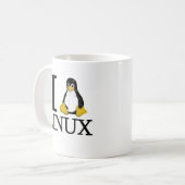 I Pinguin Linux 2 Kaffeetasse (Vorderseite Links)