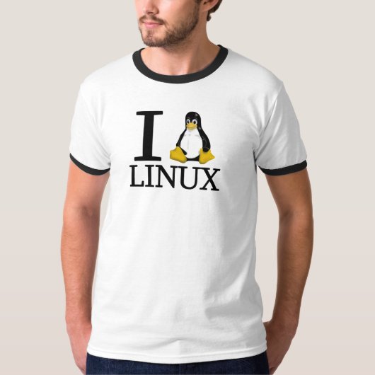 I Pinguin Linux 2 T-Shirt (Vorderseite)