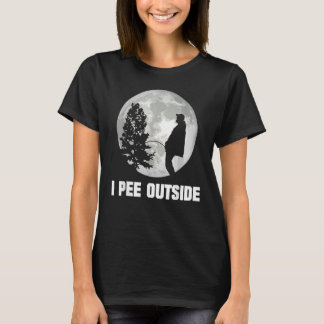 I Piss Außerhalb I Liebe Pissen Außerhalb Sonnensc T-Shirt